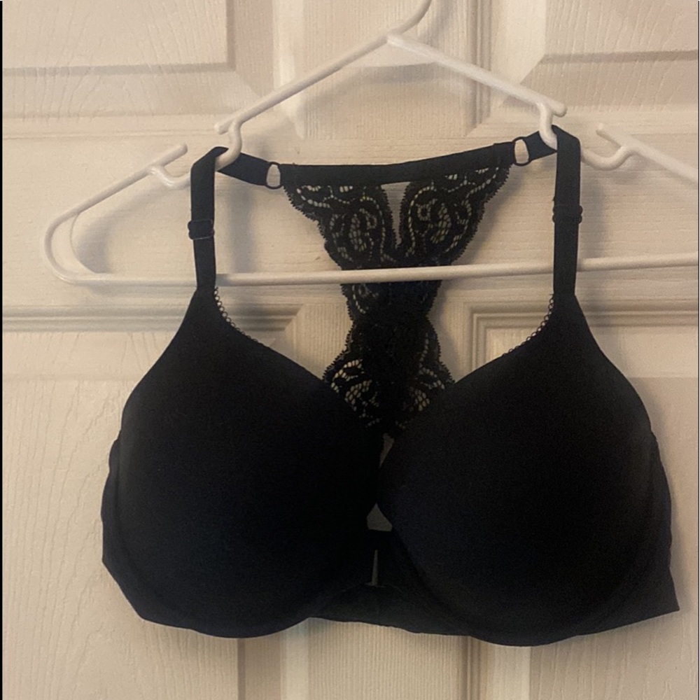 Black racerback style bra